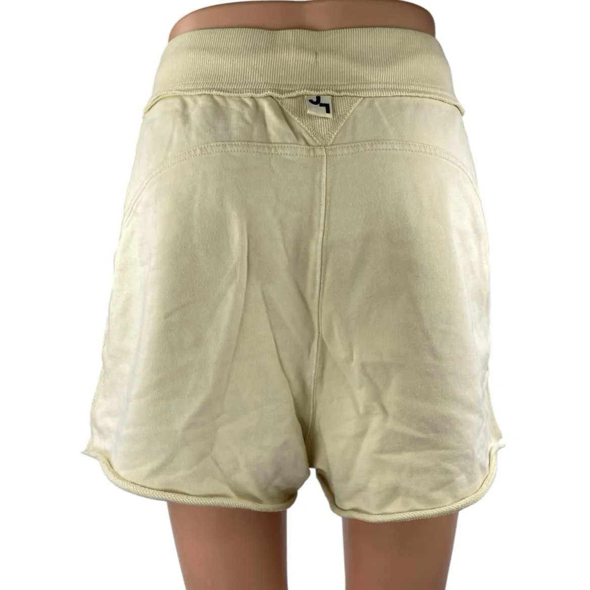 JoyLab  Women's Yellow Drawstring High Waisted Workout Athletic Shorts Size M - Image 3