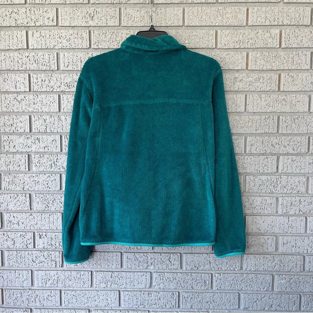 Patagonia Re-Tool Snap-T Pullover Jacket Teal Blue Green Size Medium - Image 4