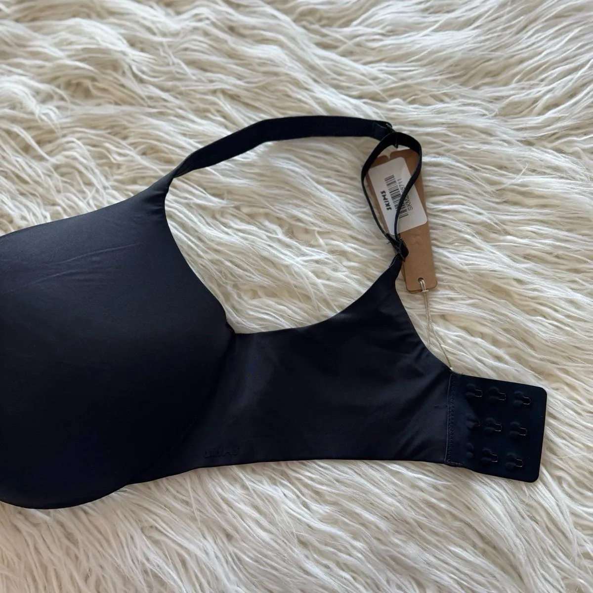 SKIMS  Ultimate Deep V Push Up Bra Onyx Size 36DDD - Image 8