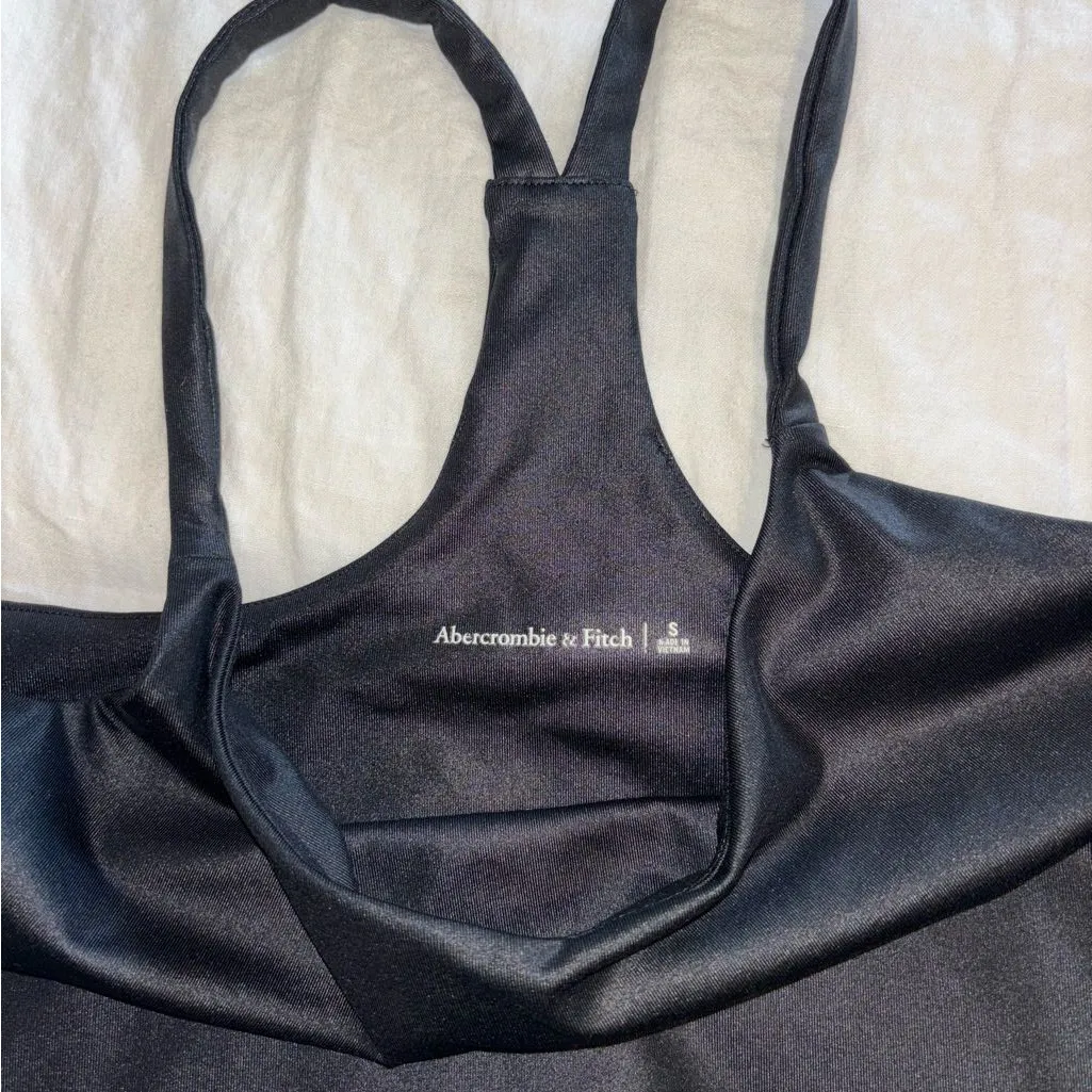 Abercrombie Shimmer Black Athletic Top - size S - Image 2