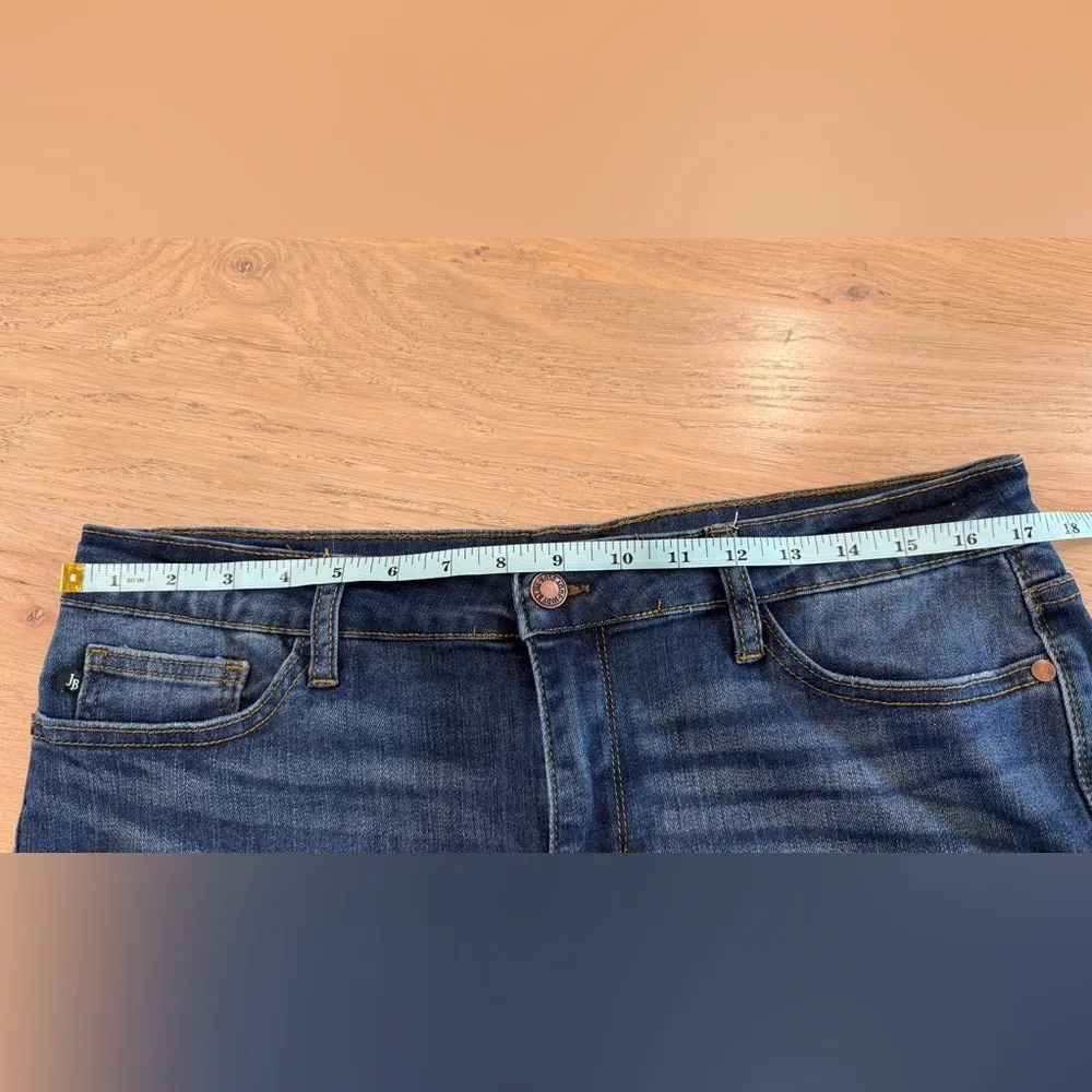 Judy Blue Dark Wash Tummy Control relaxed fit Jeans size 32 - Image 6