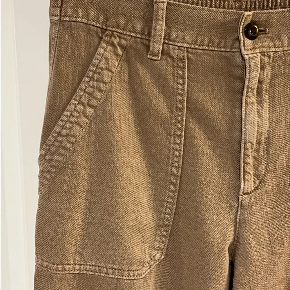 GAP Tan Utility Cargo Jogger Pant Size 10 - Image 4
