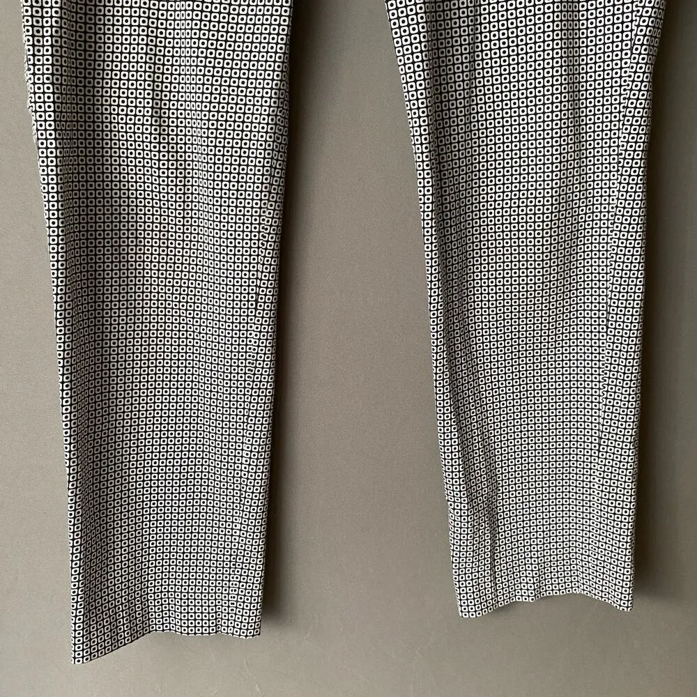 Donna Ricco sz 8 black white slack‎ office dress pants - Image 3