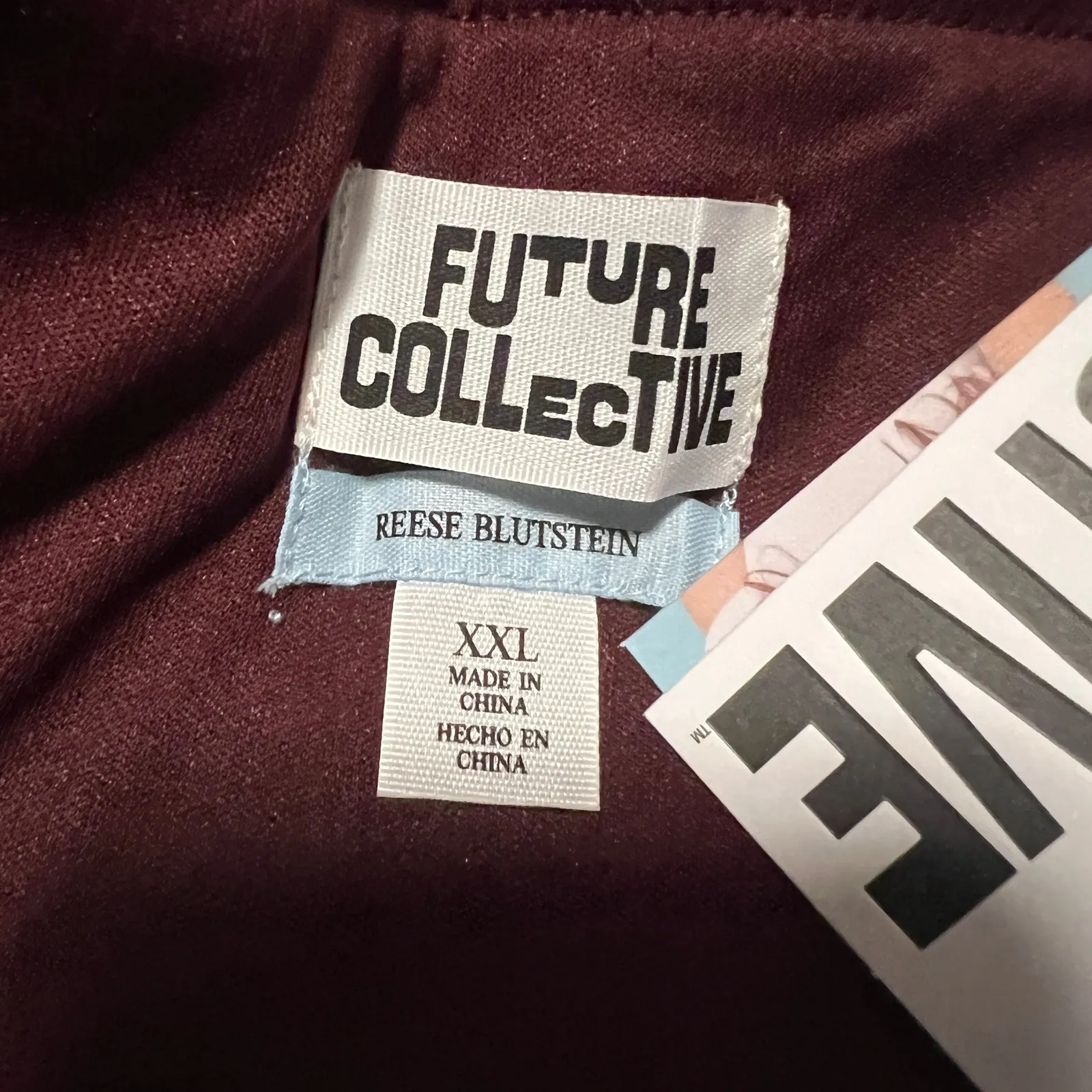 Future Collective with Reese Blutstein Women's Faux Leather Top - Image 2