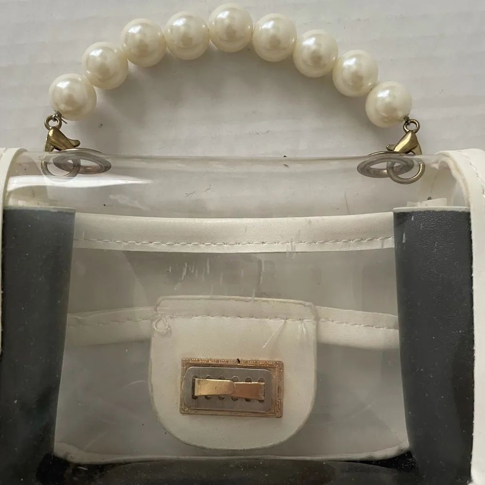 Mini satchel bag White - Image 5