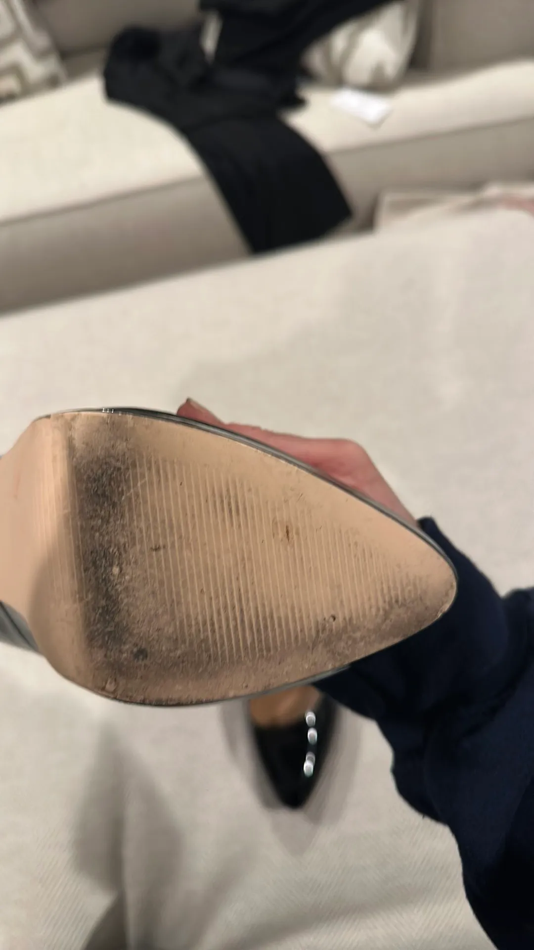 Black Patent Heels - Image 4