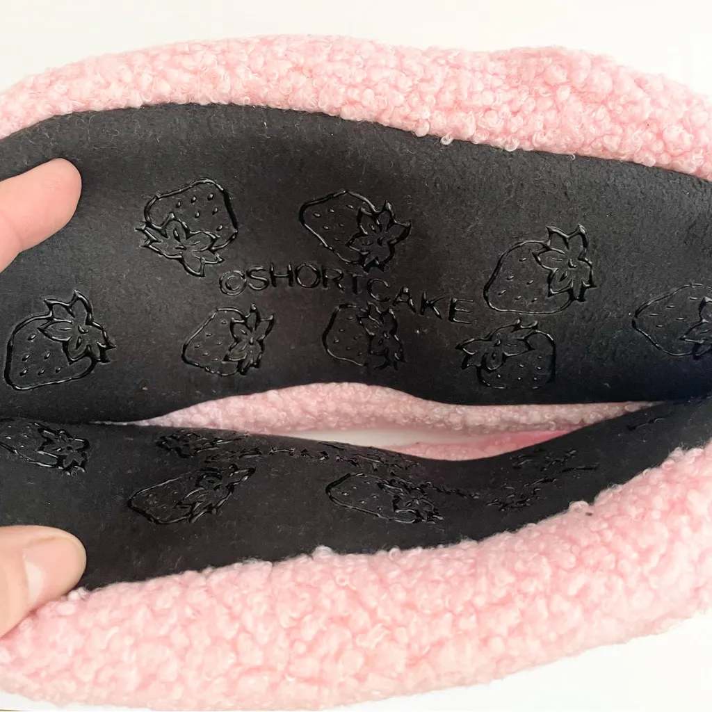 Strawberry Shortcake Slipper Socks 7- 9 1/2 Cozy‎ NWT Y2K Nostalgia Kidcore - Image 5