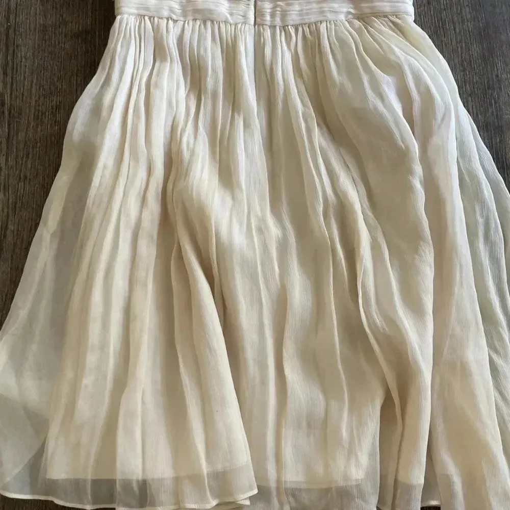 J. Crew Arabelle Dress Silk Chiffon Style 29286 Wedding Cocktail Formal Size 00 - Image 7