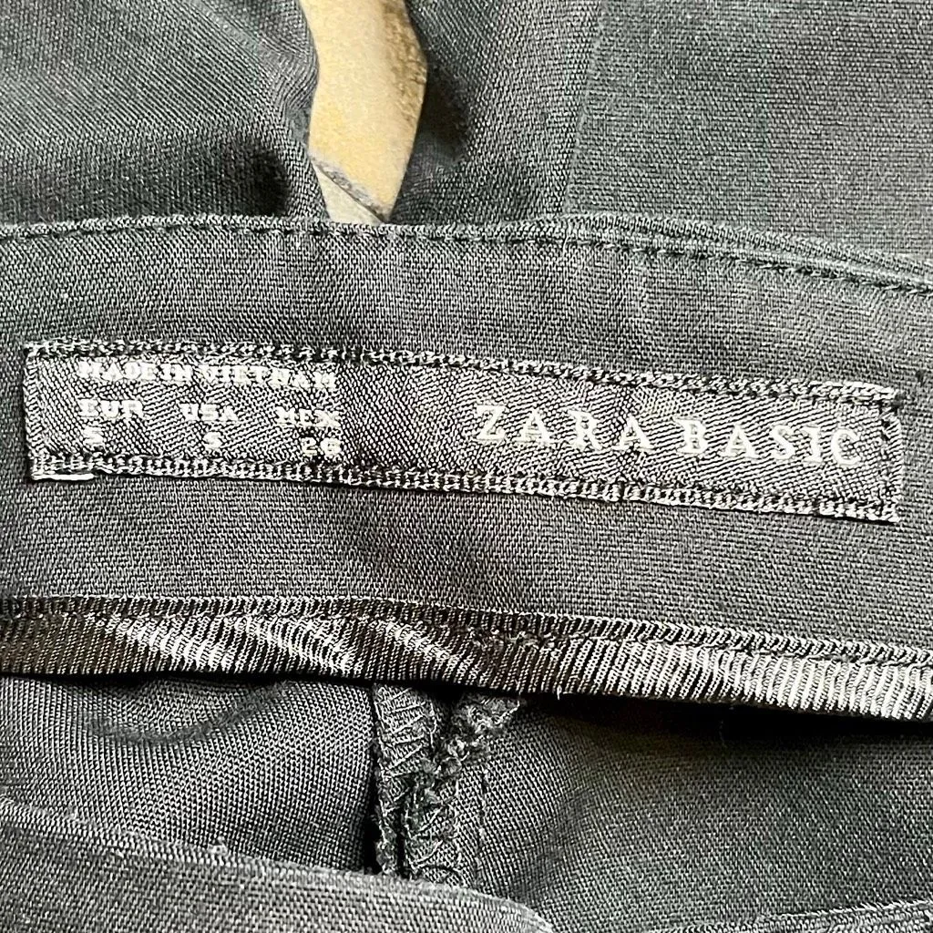 Zara Basics Boot Cut Dress Pants Small - Image 6
