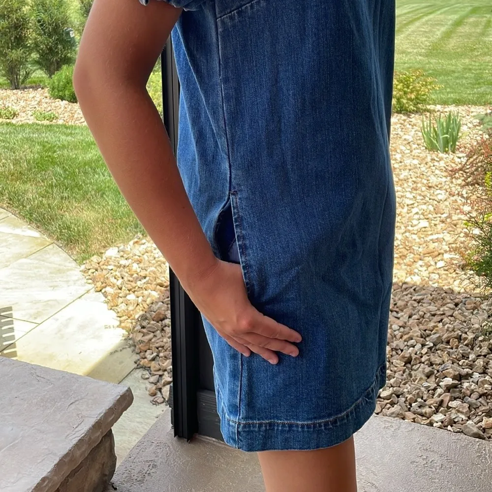 Ulla Johnson Poppy Ruffled Denim Mini Dress NWT - Image 3