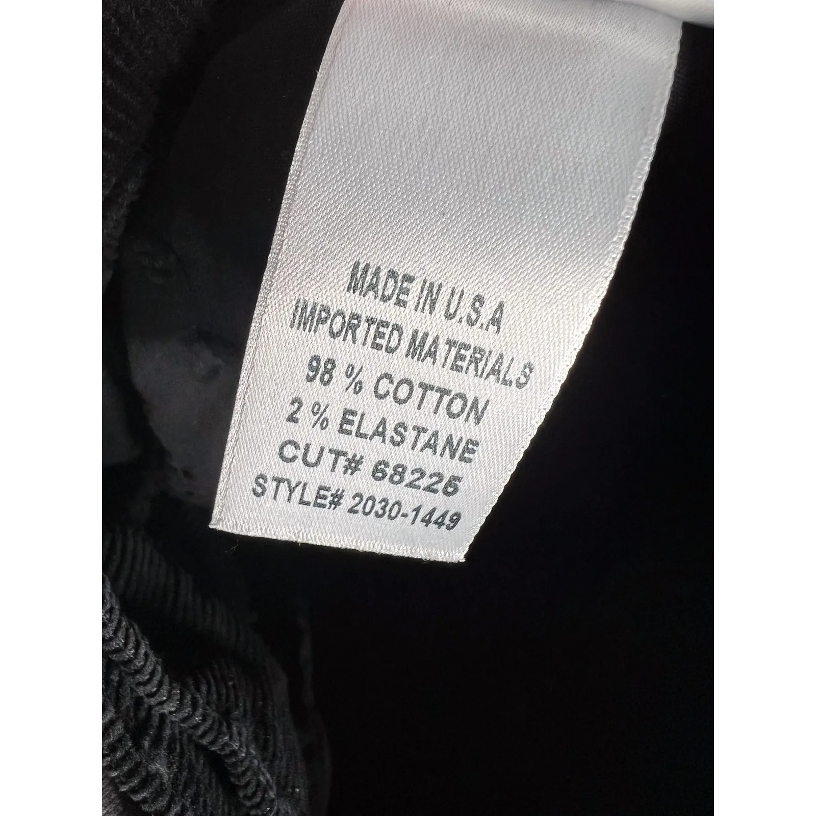 Citizens of Humanity Isola Mid Rise Cropped Boot Corduroy Pants Size 27 Black - Image 9