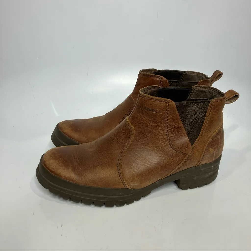 Merrell city leaf Chelsea boots brown leather women’s size 7‎ casual neutral - Image 6