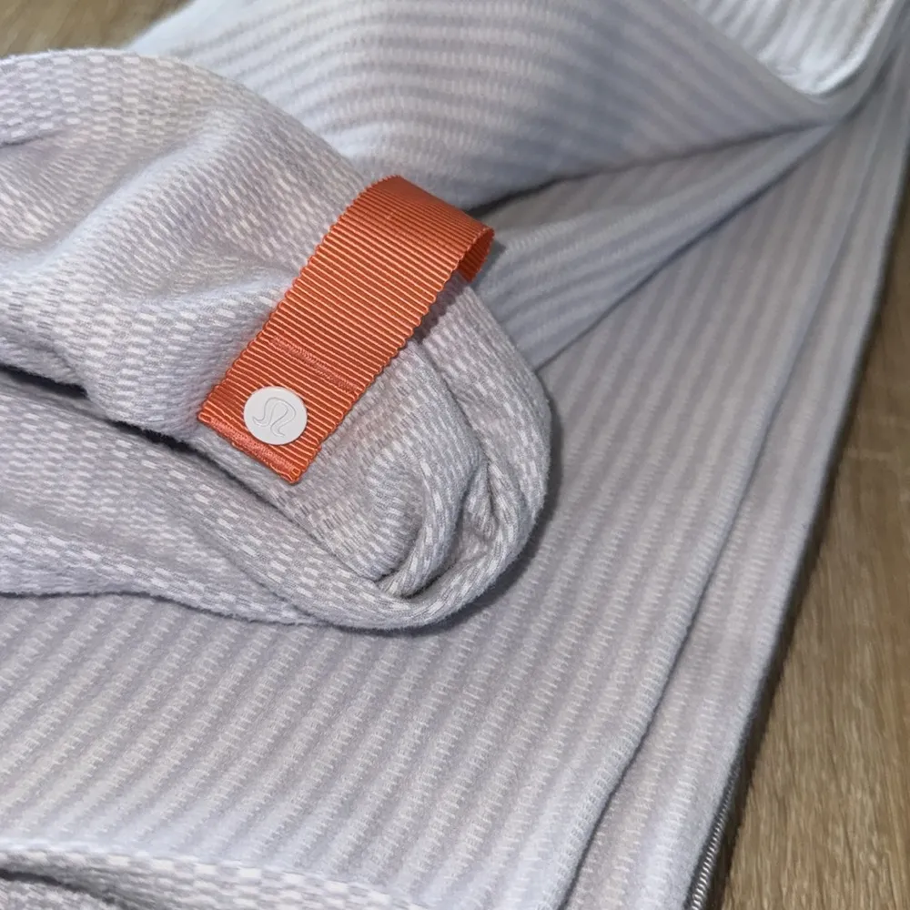 Lululemon Vinyasa Scarf Fleece Cardigan Vest Wrap striped soft infinity - Image 2