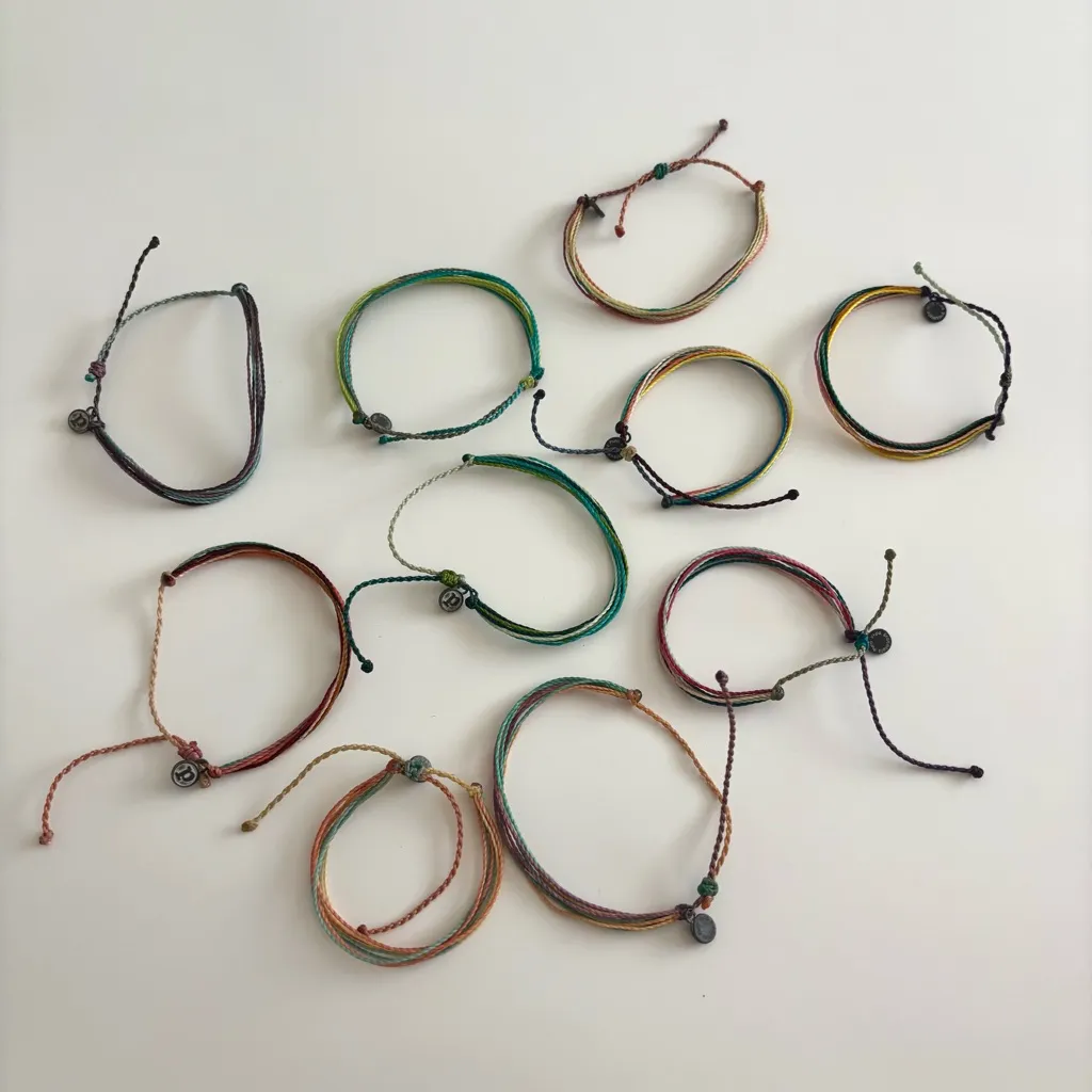 pura vida bracelet set Pink - Image 4