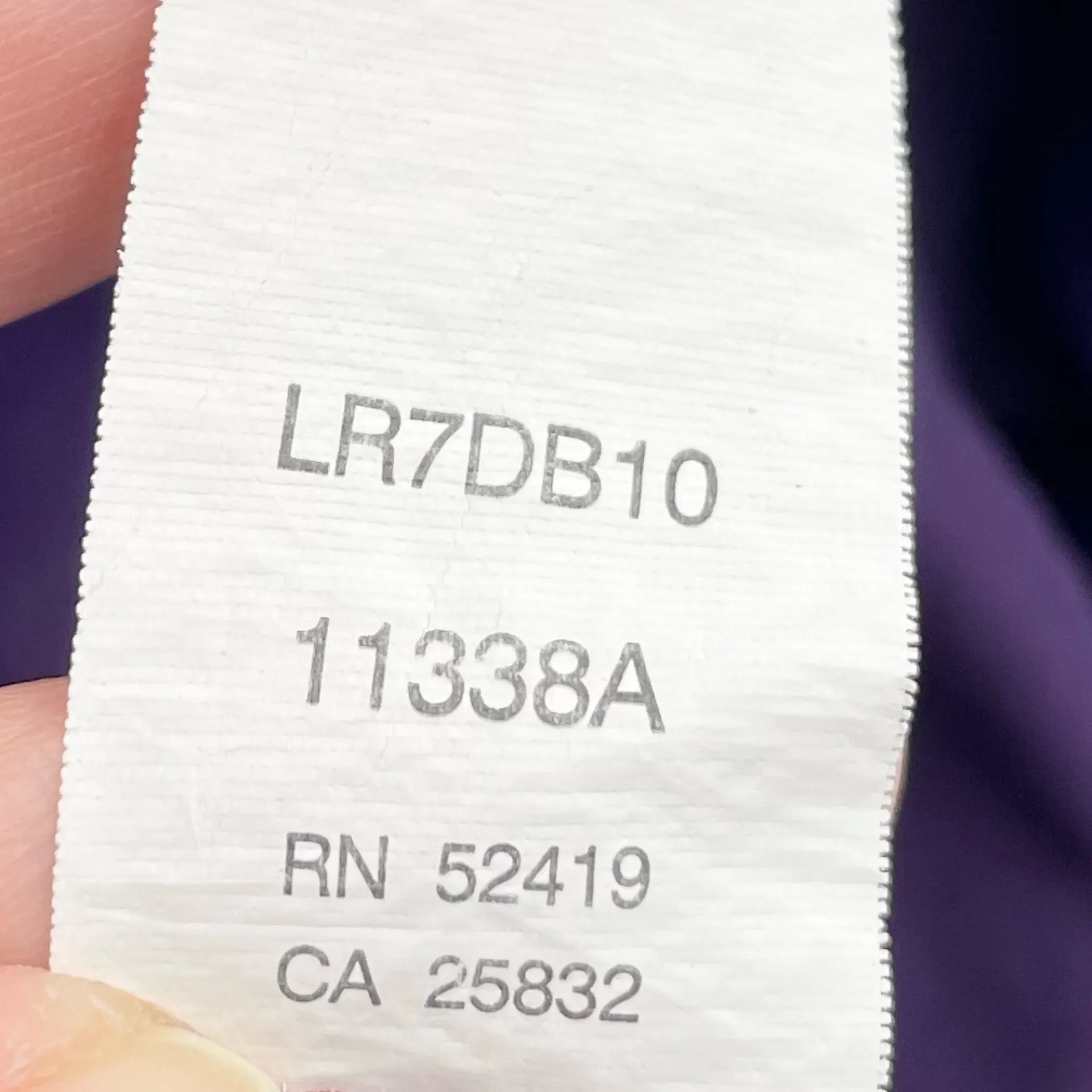 Lauren Ralph Lauren Ruffle Surplice One Piece Swimsuit Eggplant Purple Size 12 - Image 16