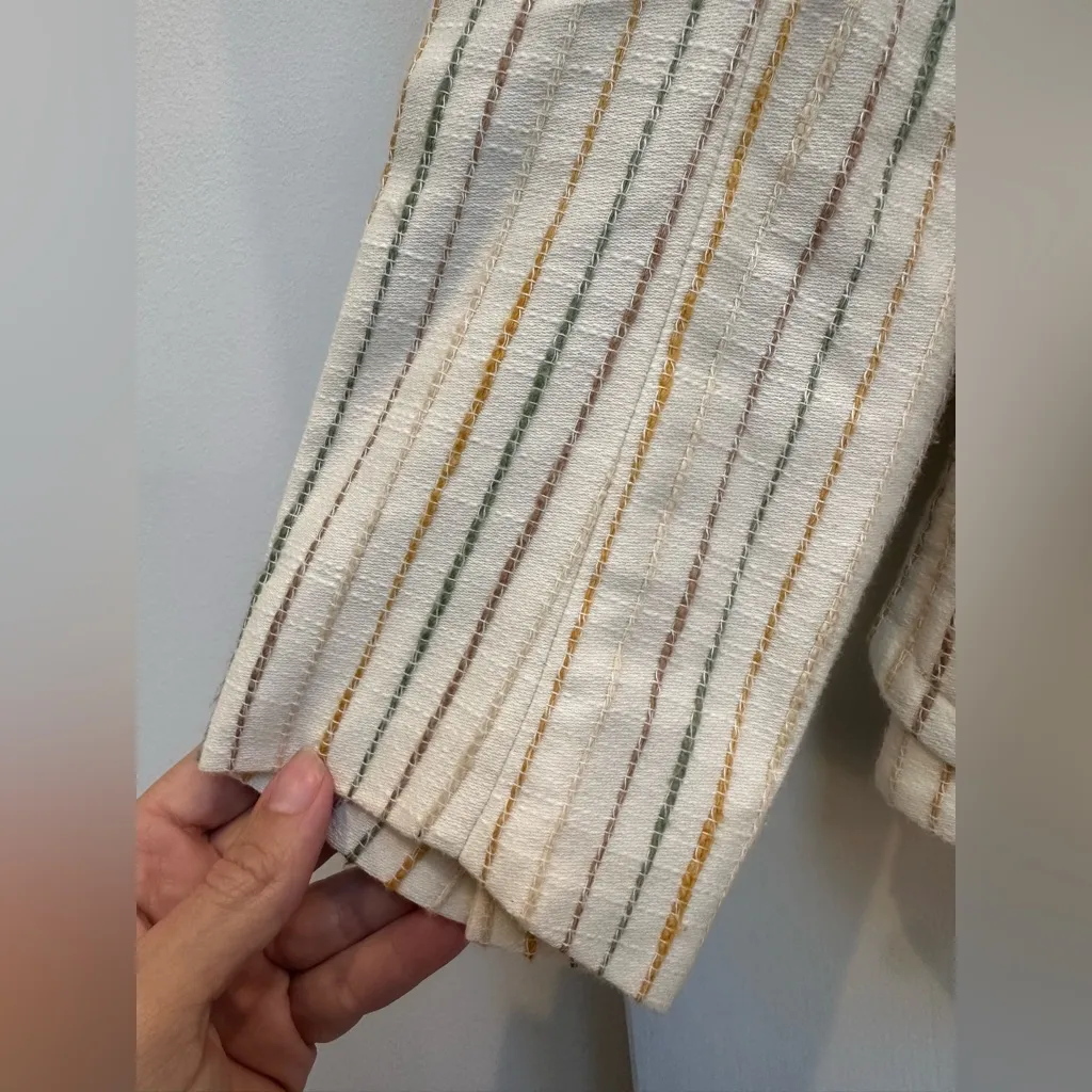 Vintage L.A.M.B. Y2K Punk Grunge Ska Striped Blazer Jacket Gwen Stefani Size 2 - Image 9