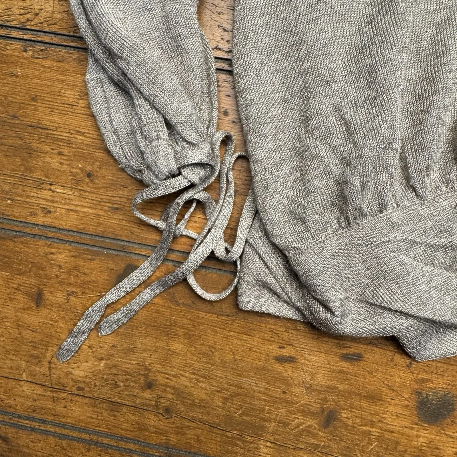 free people long sleeve top With Toe Up Sleeves Flowy Size Small Fall‎ Winter - Image 3