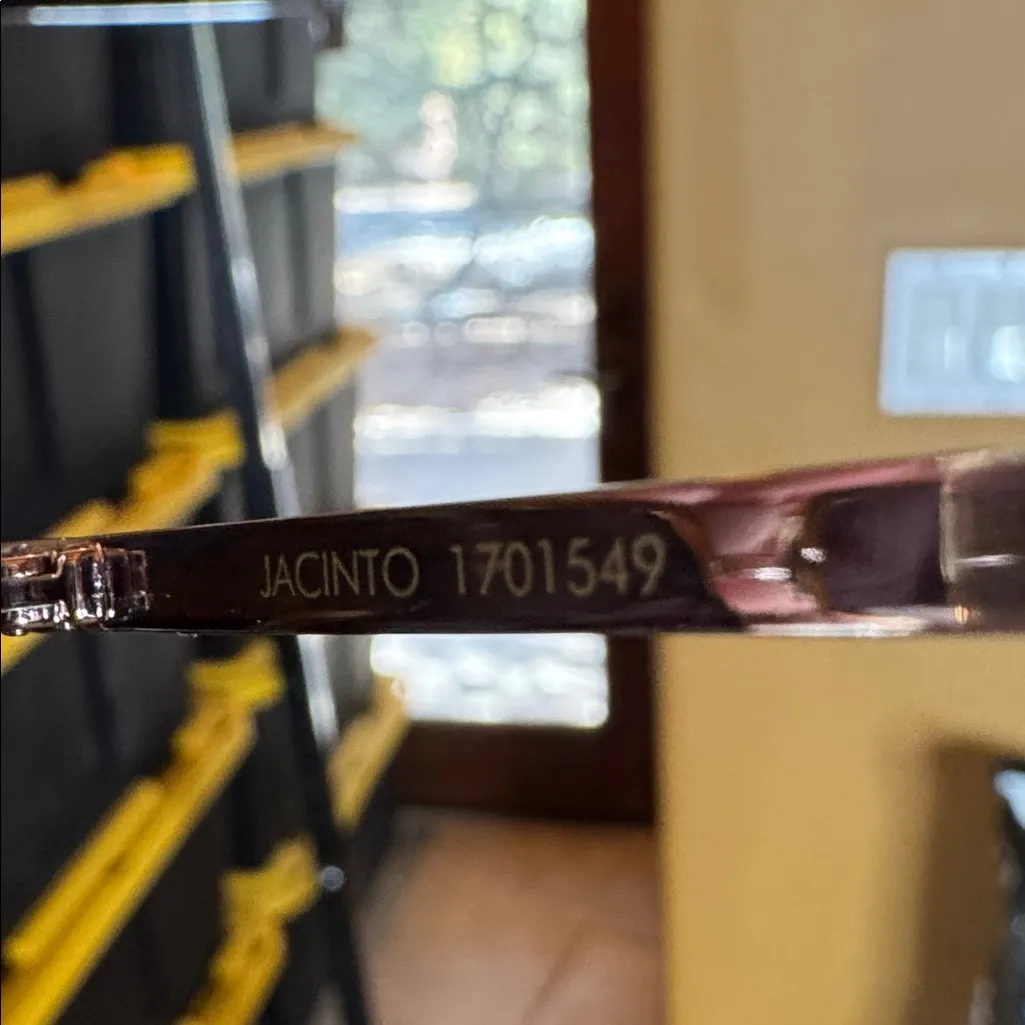 NWOT Karen Walker Sunglasses JACINTO Rose Pink Frame w/ Case & Cloth - Image 14