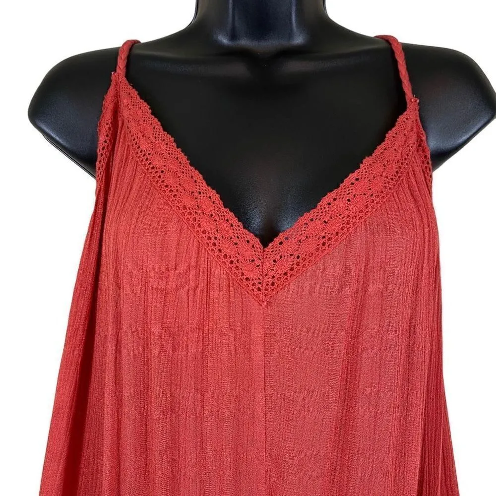 Easel Spaghetti Strap Midi Sun Dress - Image 2