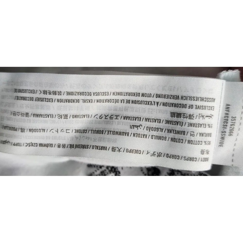 Hollister White Cropped Tank‎ Top Sun Graphic Y2K Summer Festival Aesthetic XS - Image 6