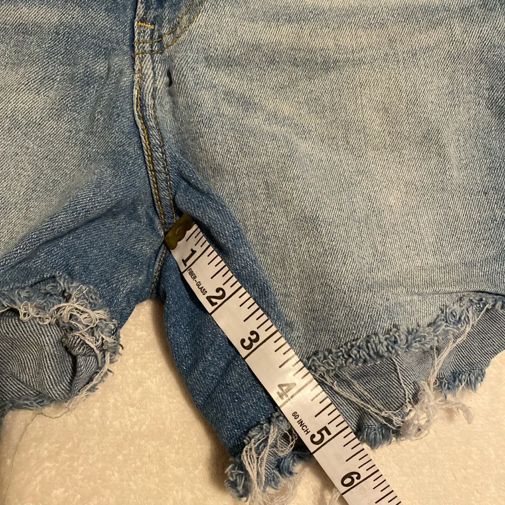 Signature By Levi Strauss Heritage High-Rise Denim Shorts - Image 8