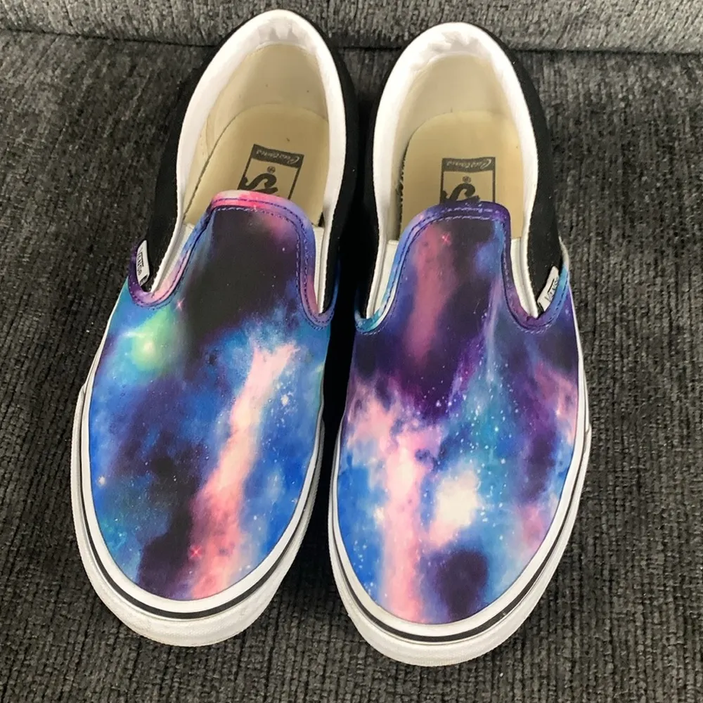 Vans Galaxy Print Sneakers Size 8.5 Women’s - Image 2