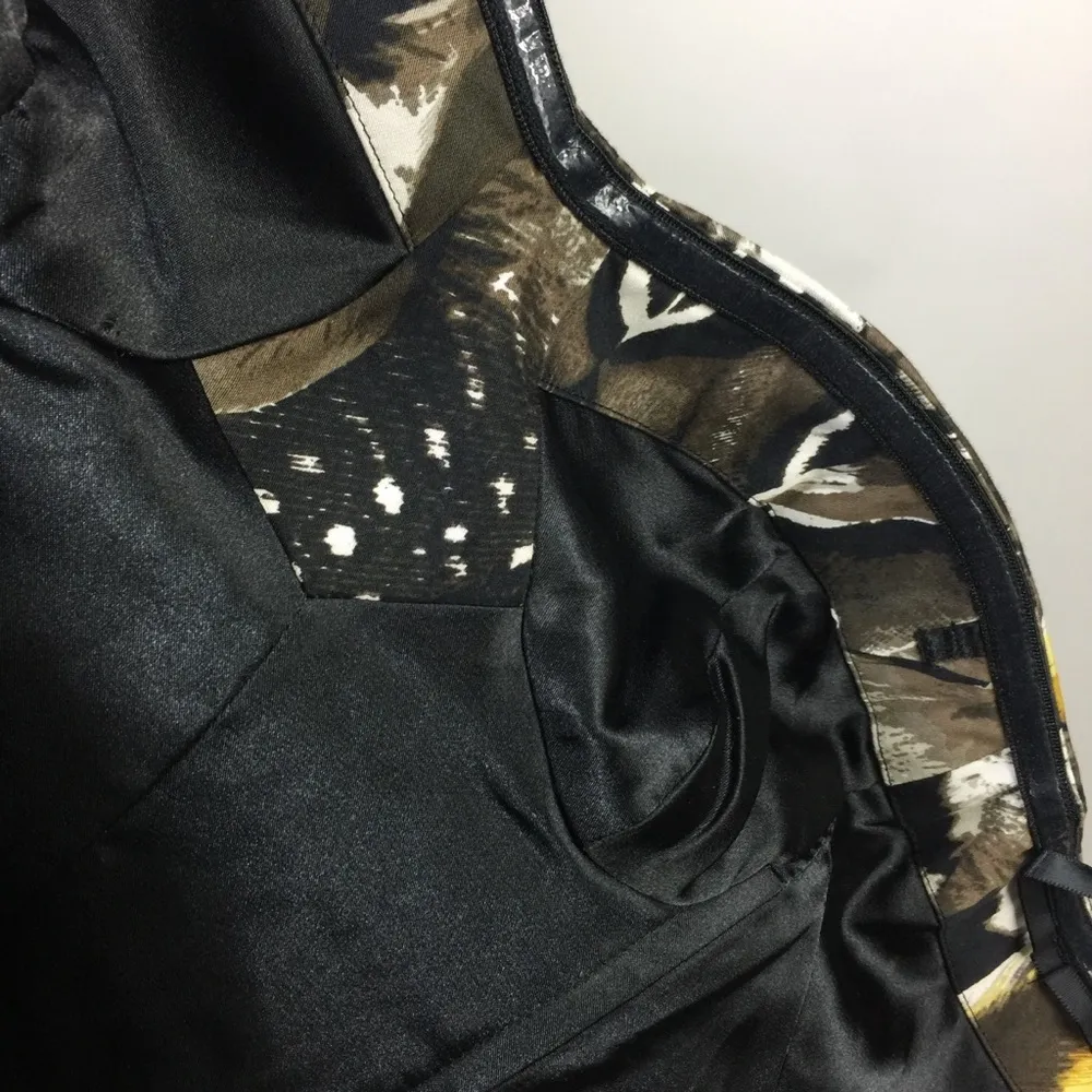 Bebe Multicolor Bustier Top Sweetheart Neckline XS - Image 16