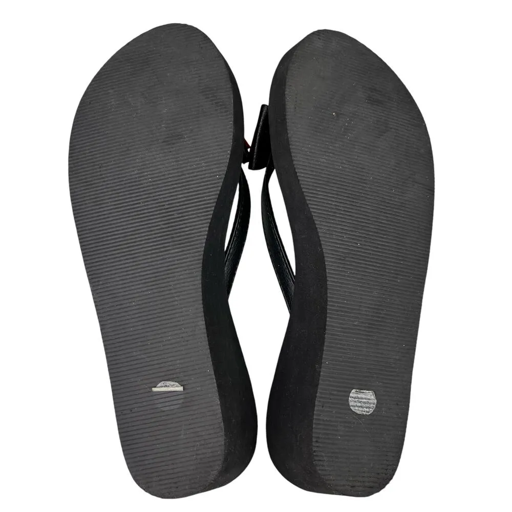 Disney Minnie Mouse Platform Wedge Thong Flip Flops Sandals 9 - Image 6