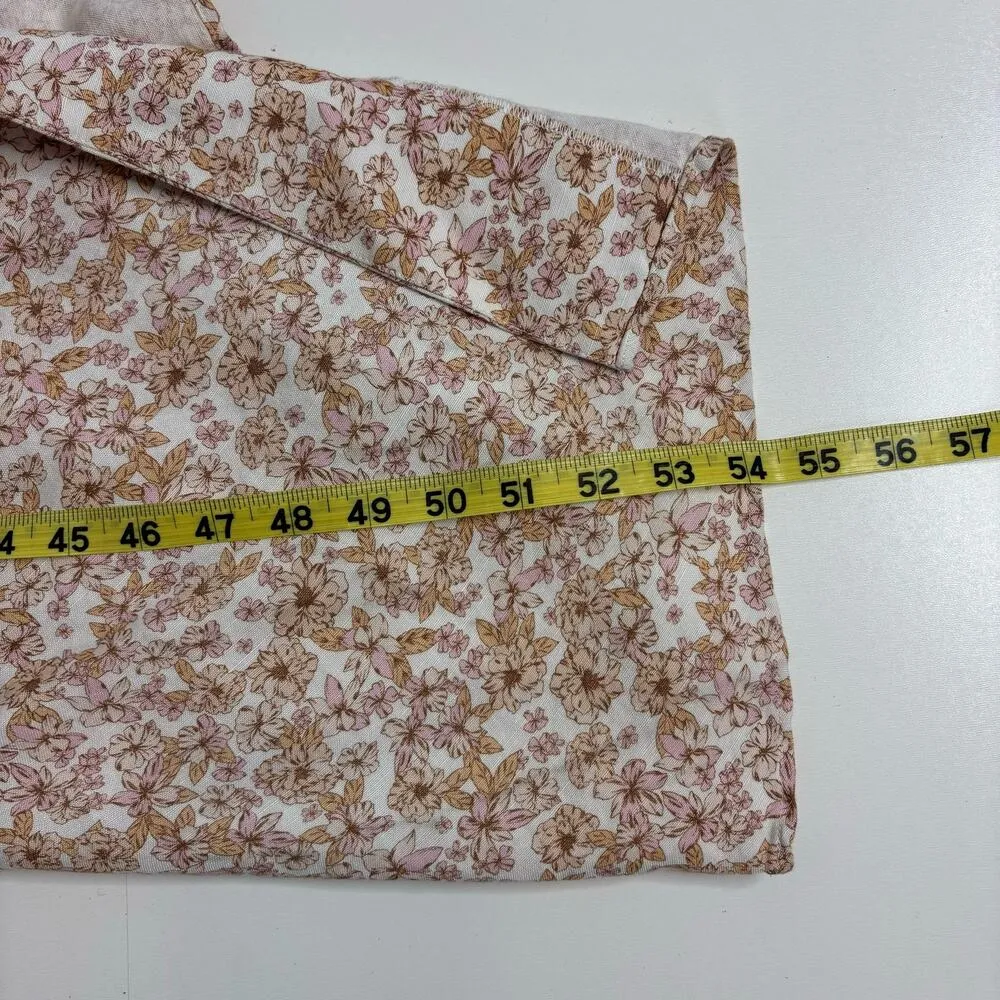 Significant Other Maria Floral Linen Sleeveless Maxi Dress 8 - Image 3