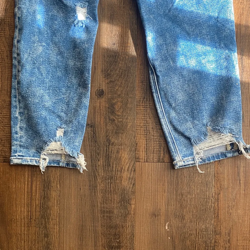 American Eagle Outfitters Distressed Denim Boyfriend Jeans - Image 9