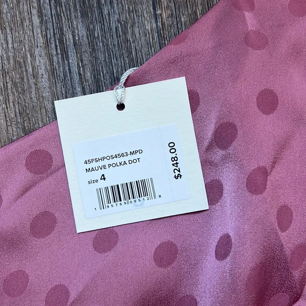 Favorite Daughter Mauve Polka Dot Size 4 - Image 6
