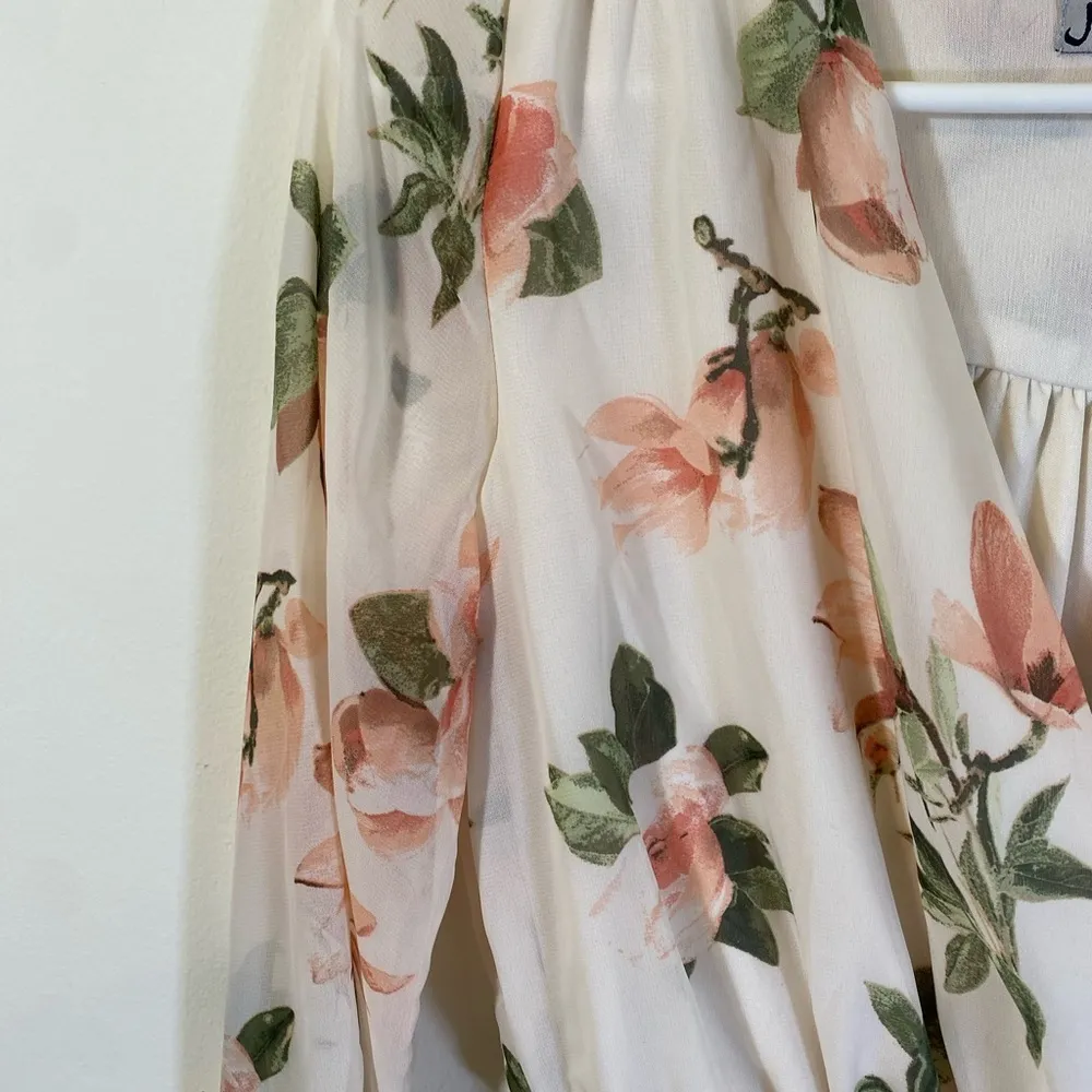 J is for Justify Floral Romper - Image 2