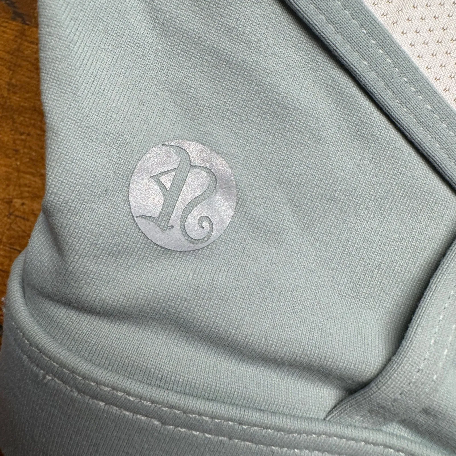 Light Blue Strappy‎ Sports Bra Size M Yoga Workout Fitness Athleisure Size M - Image 3