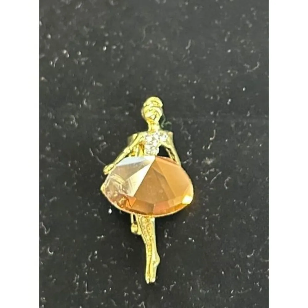 Jewelry brooch lot of 4 - Image 8