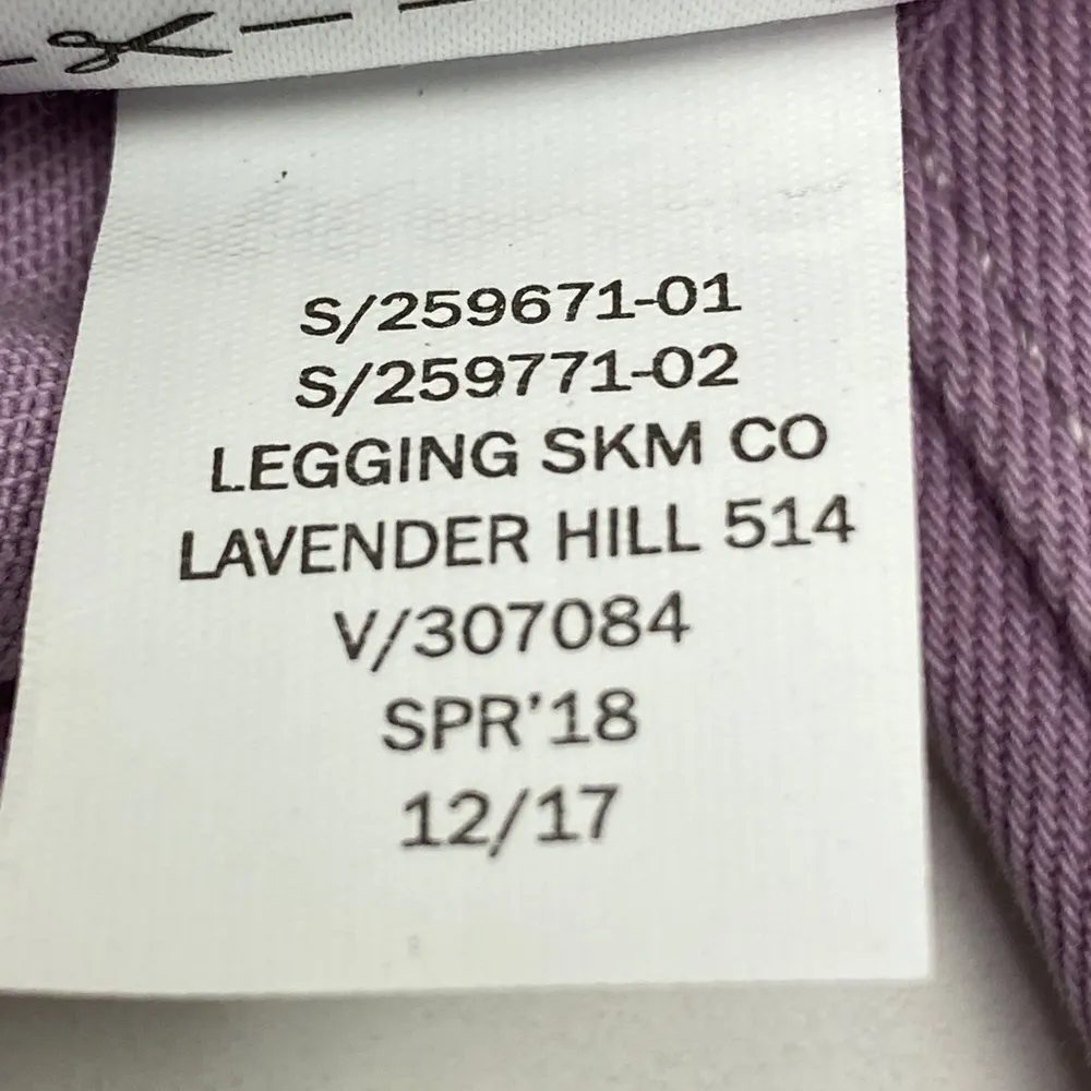 Gap Lavender Hill Light Purple Skinny Ankle Denim Legging Size 25 - Image 9