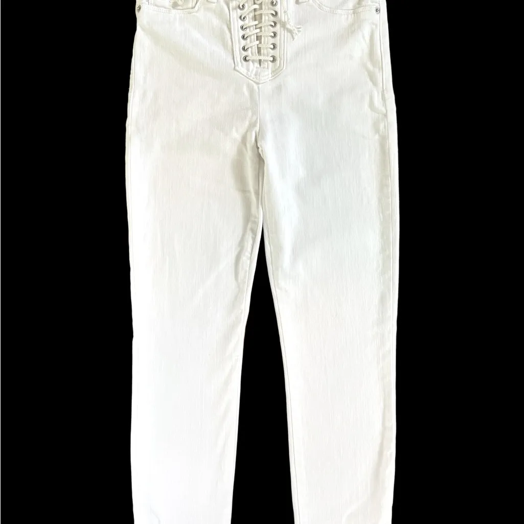Hudson Jeans High Rise White - Image 4