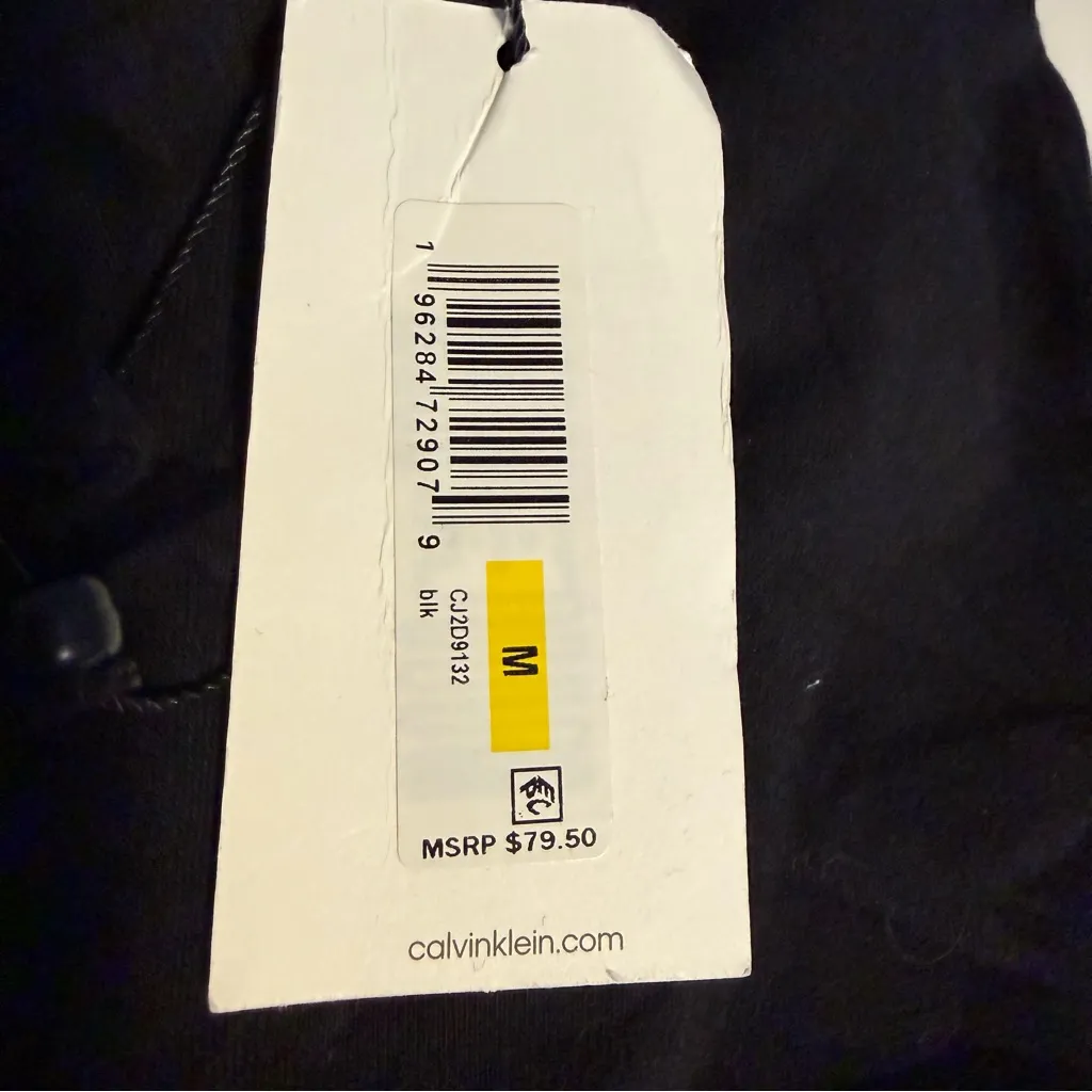 Calvin Klein Jeans Cotton Romper black Womens Medium NWT - Image 8