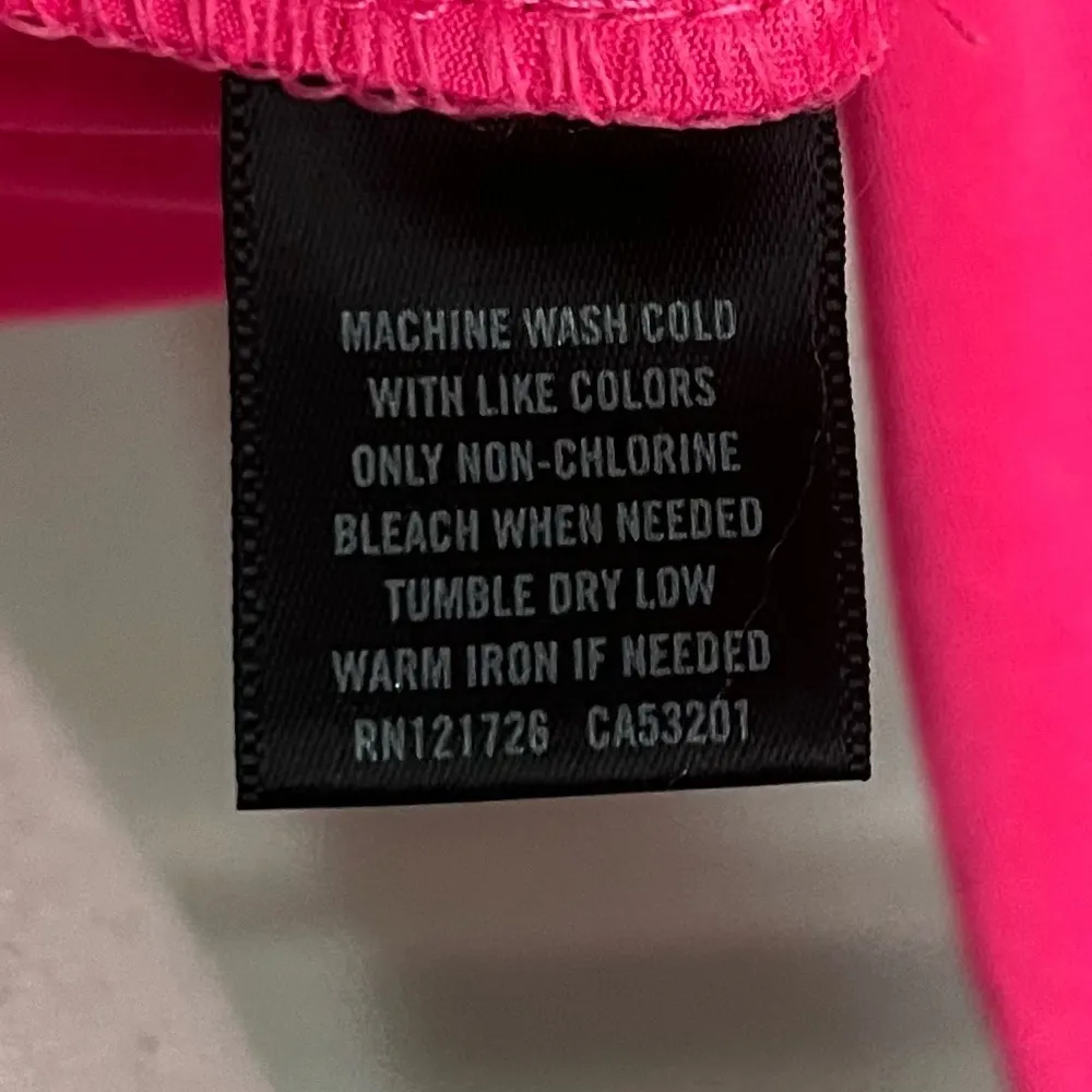 Live Love Dream • Neon Pink Quarter Zip Workout Top - Image 6