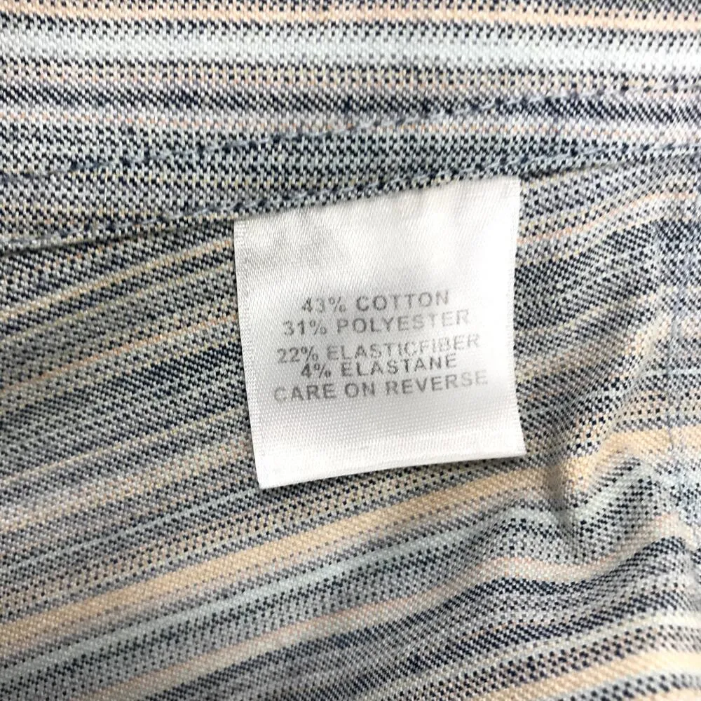 ST JOHN Sport Blazer Women S Patchwork Seersucker Cottage Retro Boho Elegant Y2K - Image 12