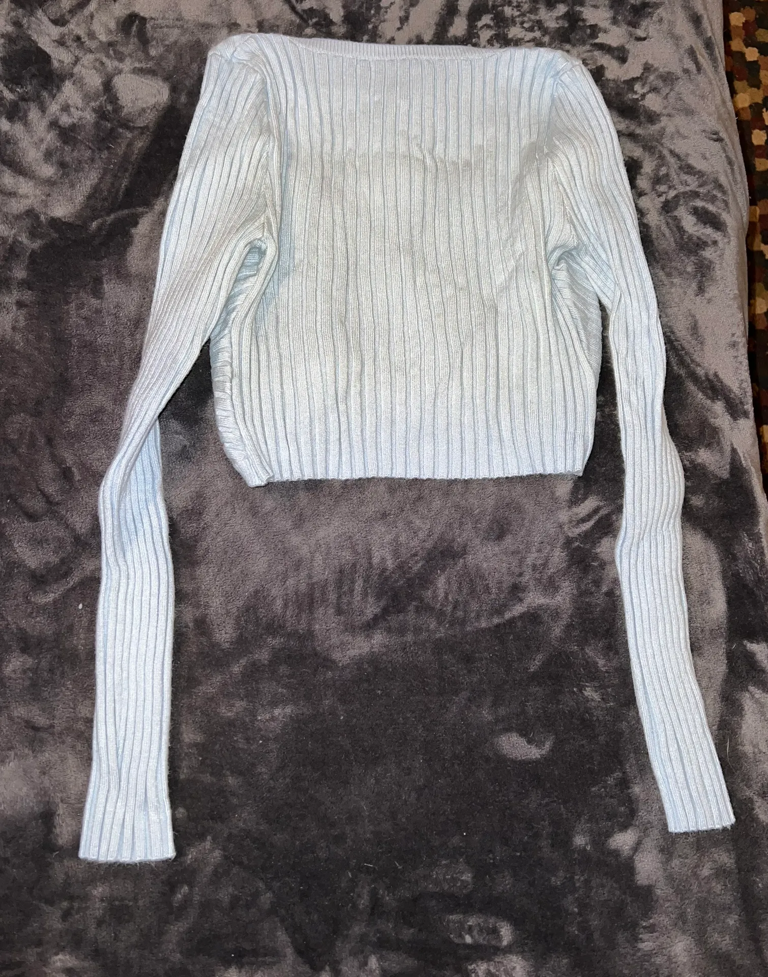 Samson Long Sleeve Top in Blue - Image 7