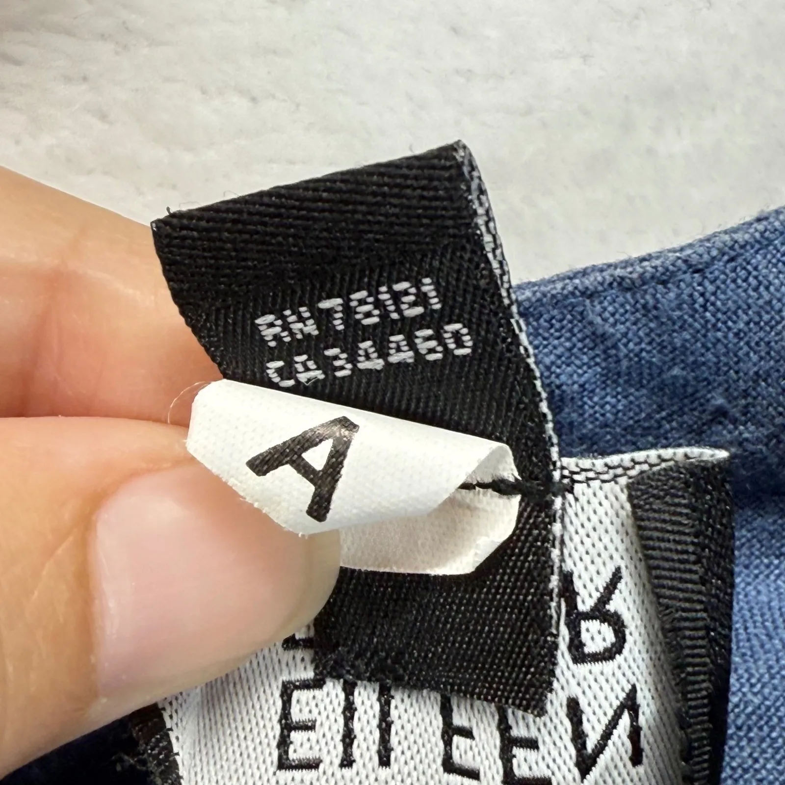 Eileen Fisher Linen Cargo Pants‎ Wide Leg Crop Blue Womens Size M - Image 3