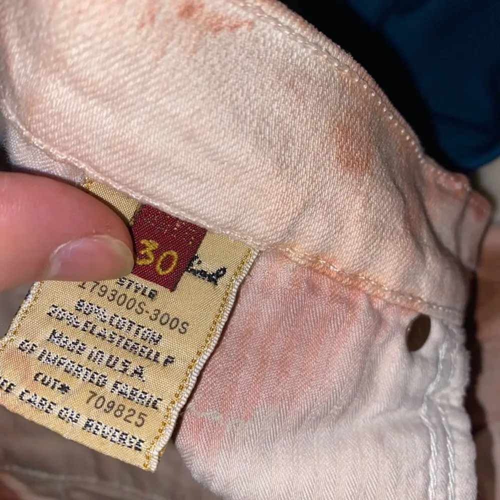 7 For All Mankind Custom Tie Dye Skinny Jeans 30 - Image 11