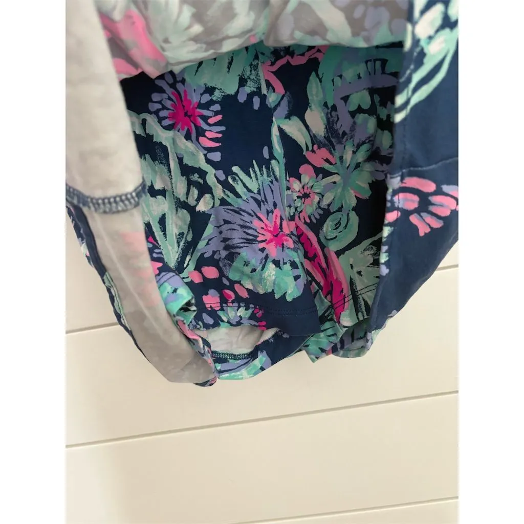 Lilly Pulitzer Women's Floral Off Shoulder Romper Dress‎ 2XS Multicolor - Image 3