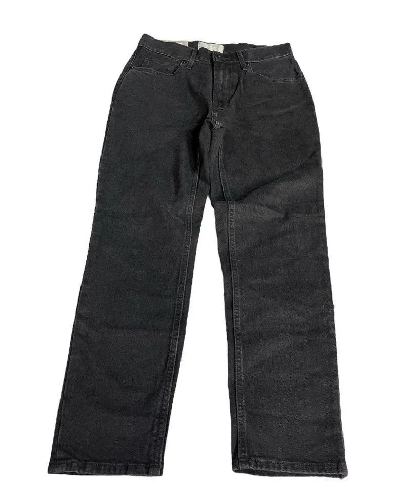 Everlane The Original Cheeky Cropped Jeans Coal Black Size 28 - Image 12
