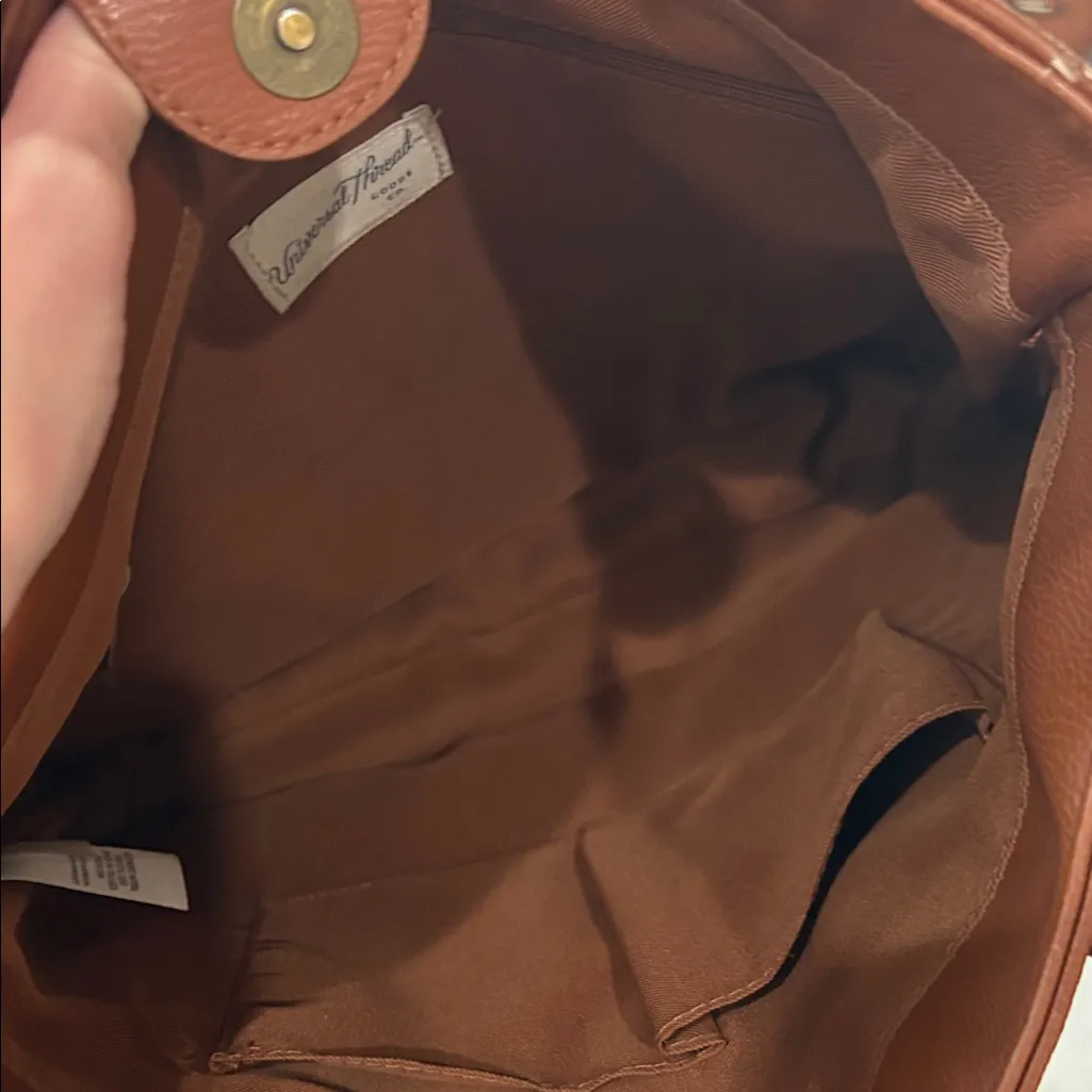 Thread & Supply Rich Brown Tote Bag - Image 2