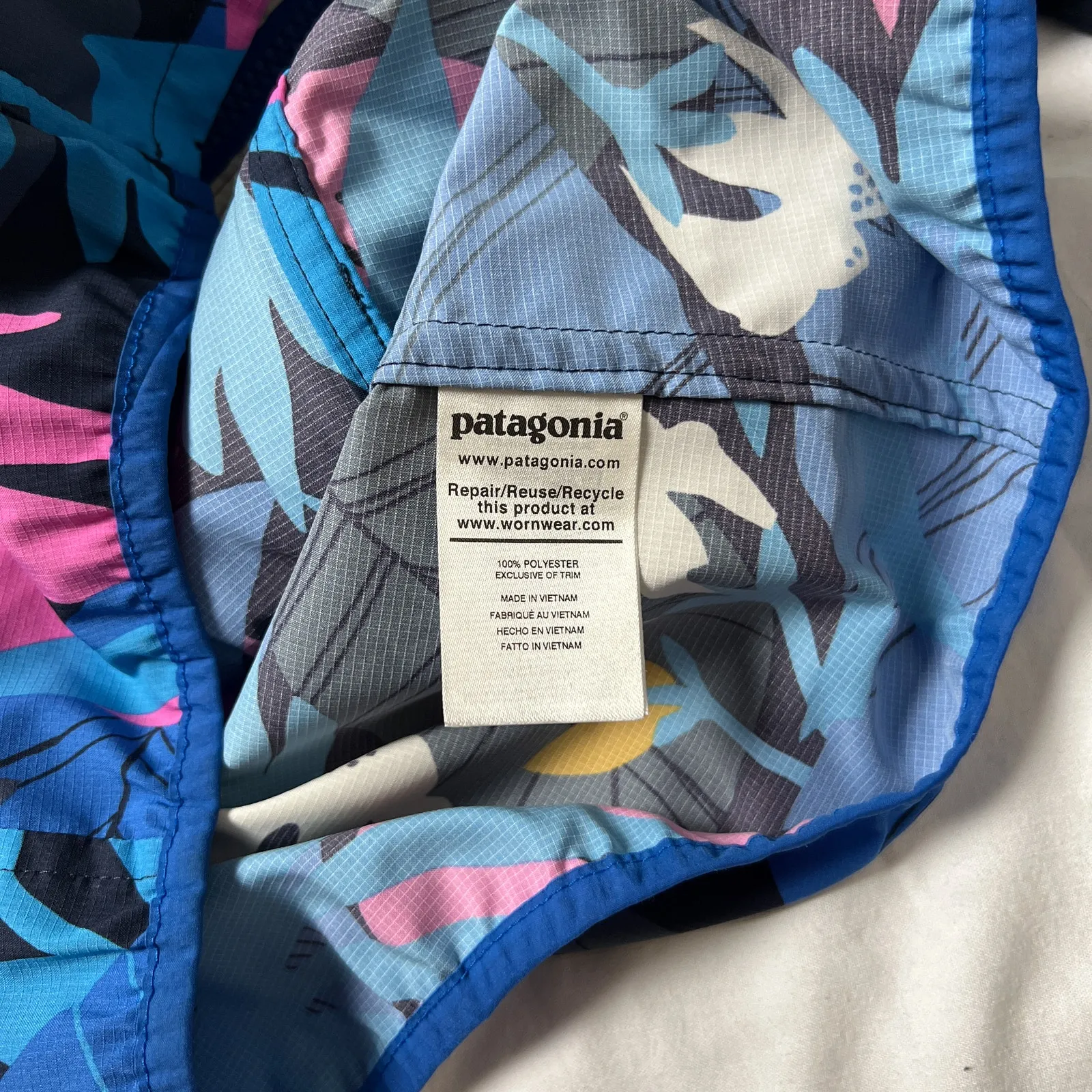 patagonia women's bajadas hoody windbreaker zip hooded jacket new navy - Image 3