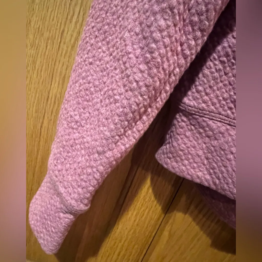 Lululemon Catch a Moment Zip Hoodie Sweatshirt‎ in Heathered So Merlot Size 2 - Image 10