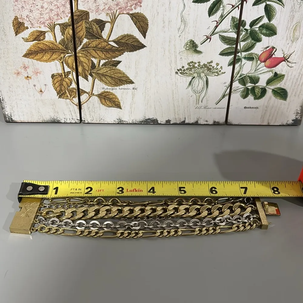 SILPADA tough luxe K&R MULTI CHAIN bracelet - Image 4