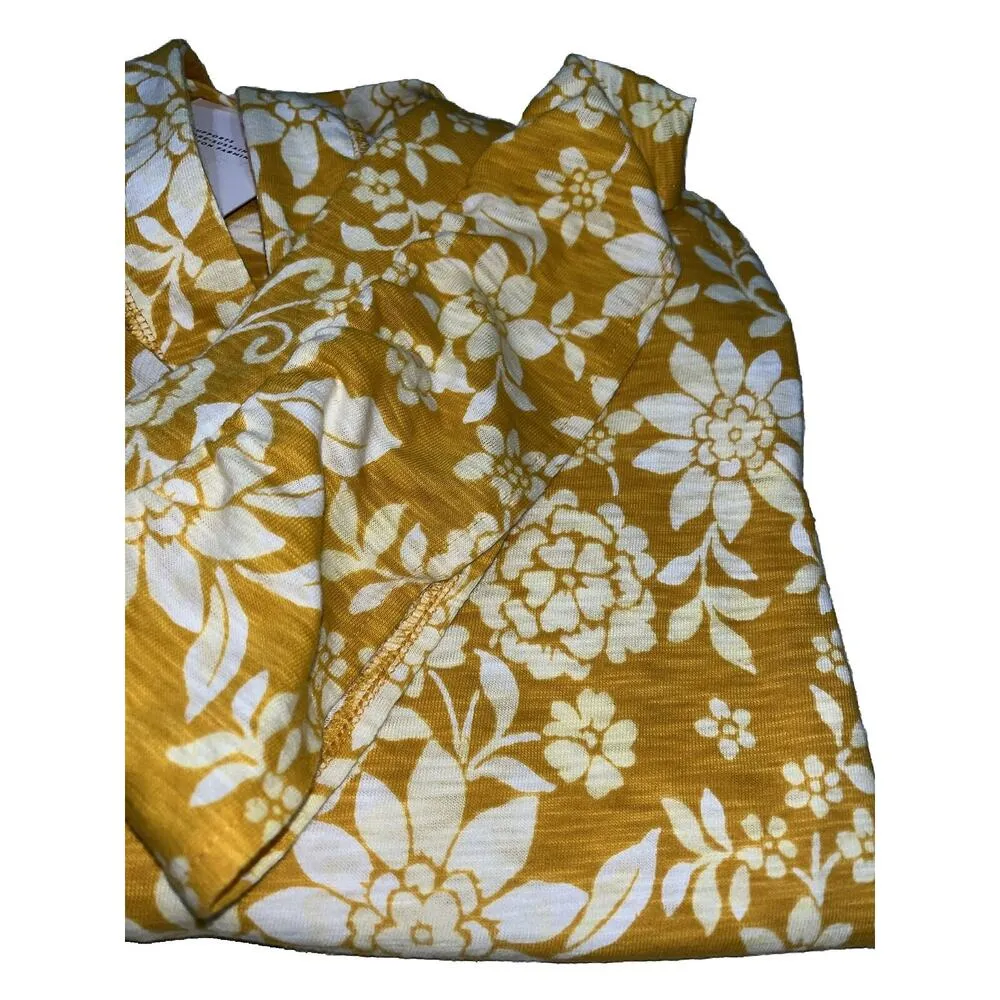 Lauren Conrad Floral Ruffle Sleeveless Tank Top 4X Women's Plus Shirt Mango Sumr - Image 12