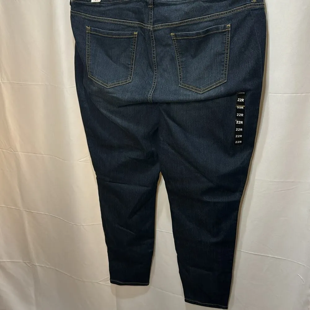 torrid Jegging Skinny Super Soft High-Rise Jean - Night Shade Size 22R - Image 8
